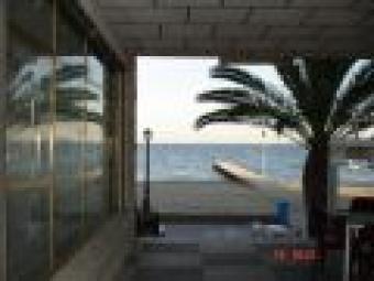 Bar on The front line Beach Los Alcazares